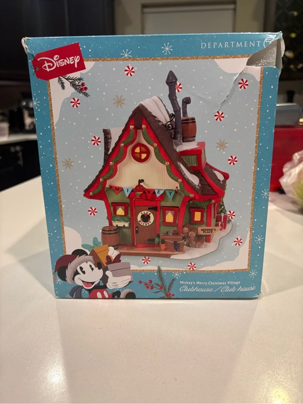 Disney Mickey's Merry Christmas Village Clubhouse